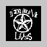 Neopunk Lives čierne trenírky BOXER s tlačeným logom, top kvalita 95%bavlna 5%elastan